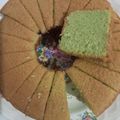 Cooksnap dari Del kitchen untuk resep Bolu Pandan Jadul (Santan)