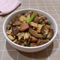 Cooksnap dari peachymix untuk resep Tumis jamur, daging babi panggang
