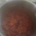 El cooksnap de Roxana Vargas cuando hizo Chili o Chile con carne.