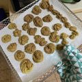曼曼 的 【親子共廚】杏仁抹茶奶油曲奇餅乾🍪 cooksnap