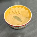 El cooksnap de Jonathan Espinoza cuando hizo Hummus de garbanzos.
