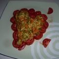 El cooksnap de Kiko cuando hizo Ensalada de zapallito y zanahoria.