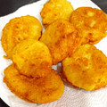 El cooksnap de AlexCm cuando hizo Tortillitas de bacalao con miel de caña con Thermomix.