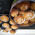 El cooksnap de marisadorado75 cuando hizo Magdalenas de nata y magdalenas de nata y chocolate.