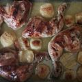 El cooksnap de Salvador cuando hizo Pollo a la sidra con manzanas.