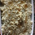 El cooksnap de Jorge Gallego Patiño cuando hizo Risotto de Berenjena con miel.
