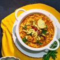 Pradnya Khadpekar's cooksnap of when they made Kathiyawadi Gathiya Ki Sabji.