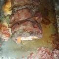 El cooksnap de Cocinando con Allyta cuando hizo Asado Alemán con Puré.