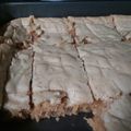 Beautifulfierysoul 's cooksnap of when they made Peanut Butter Blondies.