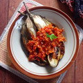 Cooksnap dari ayunabillarumaropen untuk resep Terong Bakar Sambal Pecak