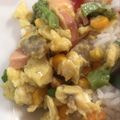 Cooksnap dari Aidah Asshoviyya untuk resep Scrambled Eggs 3 in 1 (Broccoli, Carrot And Meatball)