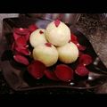 Rajani Gupta's cooksnap of when they made Gond ke laddu.