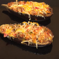 El cooksnap de Alicita cuando hizo Berenjena asada al horno rellena de atún y queso.