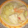 El cooksnap de Jenni Olivares cuando hizo Pollo al vino blanco.