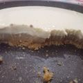 El cooksnap de Rafricana cuando hizo Tarta de Queso, Chocolate Blanco y Café.