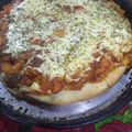 El cooksnap de claudia beatriz Alberto cuando hizo Pizza de Langostinos🍤.