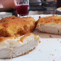 El cooksnap de César Gutierrez cuando hizo Pechugas de pollo a la Villeroy.