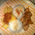 El cooksnap de Anarelis cuando hizo Pechuga de pollo a la salsa inglesa.