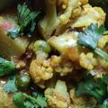 Mohua Ghosh's cooksnap of when they made আলু ফুলকপির ডালনা (aloo fulkopir dalna recipe in Bengali).