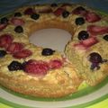 El cooksnap de Romi Martínez cuando hizo Budín saludable frutos rojos.