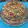 El cooksnap de Estibaliz Bermejo Monge cuando hizo Tarta arco iris con thermomix.