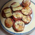 El cooksnap de noor cuando hizo Pizzas de Berenjena.