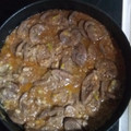 El cooksnap de Maria Antonia Villar Azuara cuando hizo Riñones encebollados.