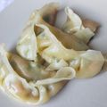 il martina quando ha preparato Ravioli cinesi vegetariani