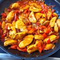 Cooksnap από eleni_sidiro στη συνταγή Μπουκίτσες κοτόπουλου με πολύχρωμες πιπεριές!