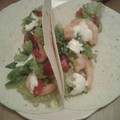 El cooksnap de Marion Vv cuando hizo Tacos de Camarón con paprika y aderezo de cilantro.
