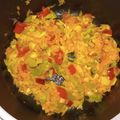 El cooksnap de Mary Jofre cuando hizo Salsa Bolognesa.