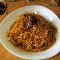Mrs Ghalee Tk Cuisine's cooksnap of when they made Jollof Spaghetti (Pasta in Tomato Sauce).