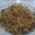 Cooksnap dari Ani Maharya untuk resep Serundeng Tongkol (Pakai Bumbu Racik Ayam Goreng)