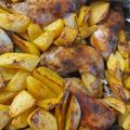 Krisztina Cooksnap-ja, amikor elkészítette a(z) #150 Fűszeres csirkecombok vele sült burgonyával receptet.