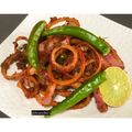 Anamika Banerjee's cooksnap of when they made Onion salad.