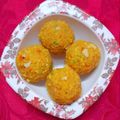 Seema gupta का कुकस्नैप जब उन्होंने बूंदी के लड्डू (boondi ke laddu recipe in hindi) बनाया था।