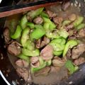 Cooksnap của Thênh Thang khi họ làm theo món Mướp xào lòng gà