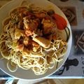 Cooksnap από Manolis Orf στη συνταγή Κοτόπουλο με μακαρόνια, μανιτάρια και πιπεριές