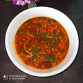 Mamta Dwivedi का कुकस्नैप जब उन्होंने सेव टमाटर की सब्ज़ी (sev tamatar ki sabzi recipe in Hindi) बनाया था।