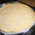 El cooksnap de Zaida TC @alquimiasfood cuando hizo Masa de pizza con masa madre, sidra y pimentón dulce.