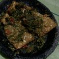 Cooksnap dari Bunda Rezvan untuk resep Tempe Penyet Sambel Ijo