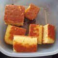 El cooksnap de pilar becerra cuando hizo Cuadraditos de naranja integrales en Flip Essen.