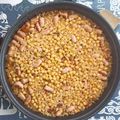 El cooksnap de Juanmi cuando hizo Paella de longanizas.
