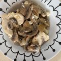 El cooksnap de Laura Ligero Baldomero cuando hizo Pez espada o emperador con champiñones.