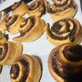 El cooksnap de Nataly Mnz cuando hizo Cinnamon rolls - rollos de canela.