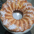 El cooksnap de Adelaida cuando hizo Bizcocho relleno de mango y vainilla.
