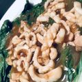 Cooksnap dari Tazkiya Laras Pramesti Eska untuk resep Bokcoy Cumi Saus Tiram ala Indi