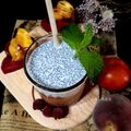 کوک اسنپ Solm@z بعد از امتحان کردن پودینگ چیا با اسموتی چند میوه 🌸.