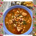 El cooksnap de Josemi CilantroYHierbabuena cuando hizo Alubias con pota y almejas.
