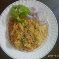 Aishwarya Kitchen A का कुकस्नैप जब उन्होंने शेजवान फ्राइड राइस (Schezwan fried rice recipe in Hindi) बनाया था।